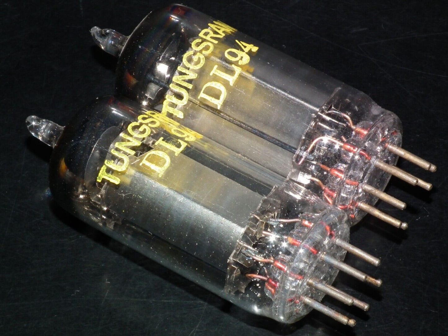 DL94 Tungsram 3V4 NOS Platinum matched pair rare old type