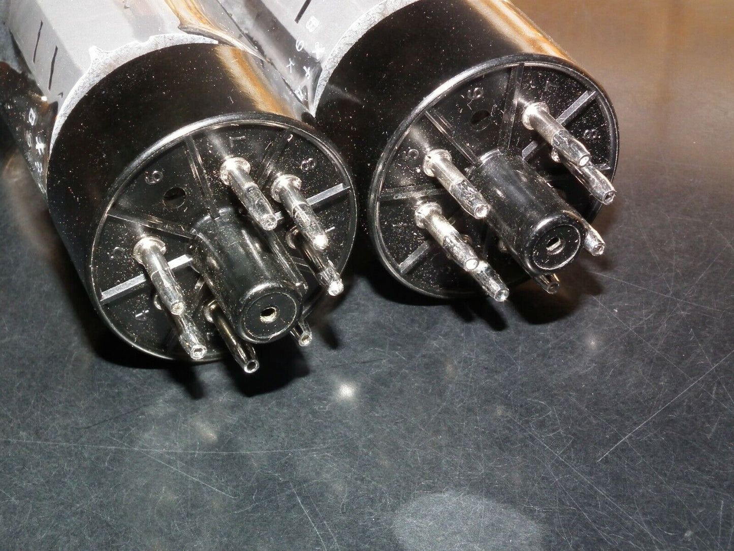 EL34 Mullard Platinum Matched Pair NOS NIB Blackburn Xf4 1979, rebranded Philips