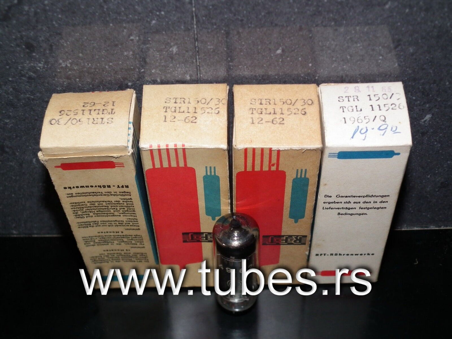 STR 150/30 RFT 0A2 OA2 Germany NOS NIB, Voltage regulator tube