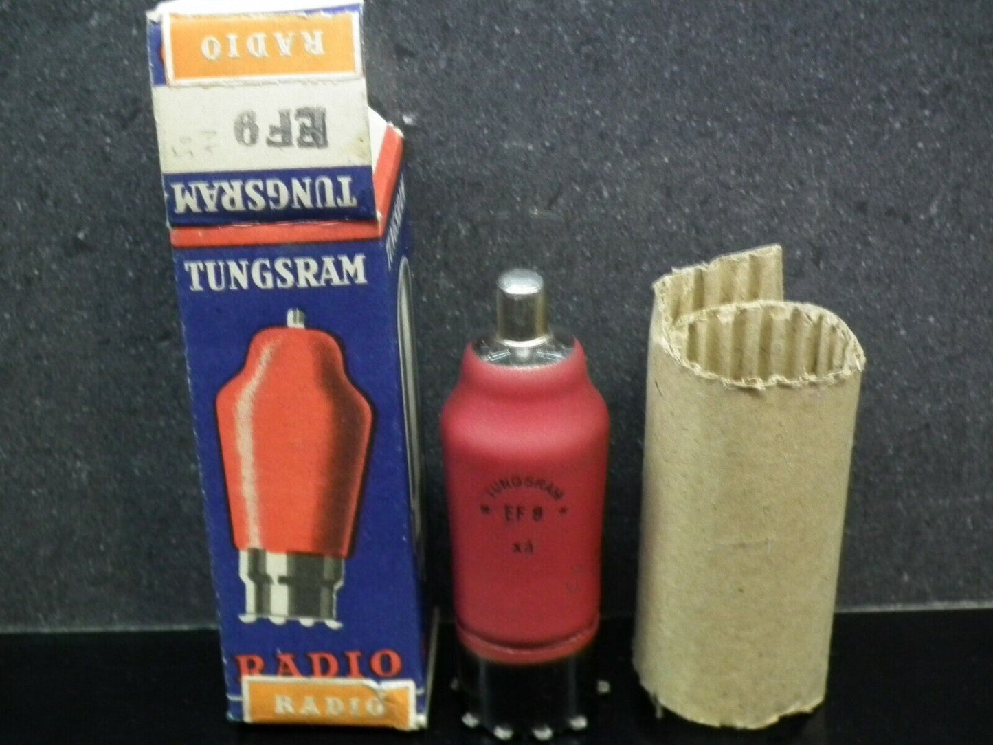 Tungsram EF9 NOS NIB - radio receiver tube - pentode