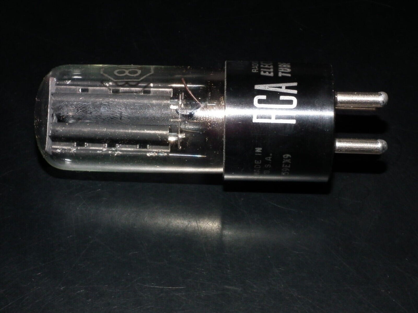 80 RCA tube rectifier NOS NIB, old type, D getter, made in USA