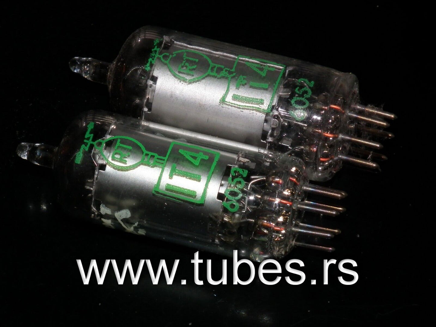 1T4 DF91 RTC NOS NIB rare old inclined square getter 1T4
