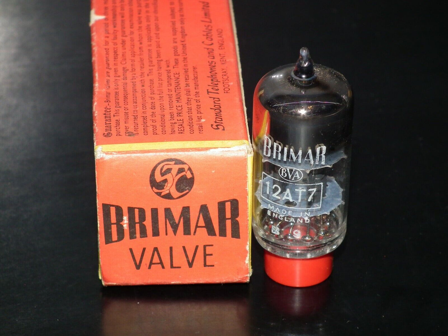 ECC81 Brimar United Kingdom 12AT7 NOS NIB