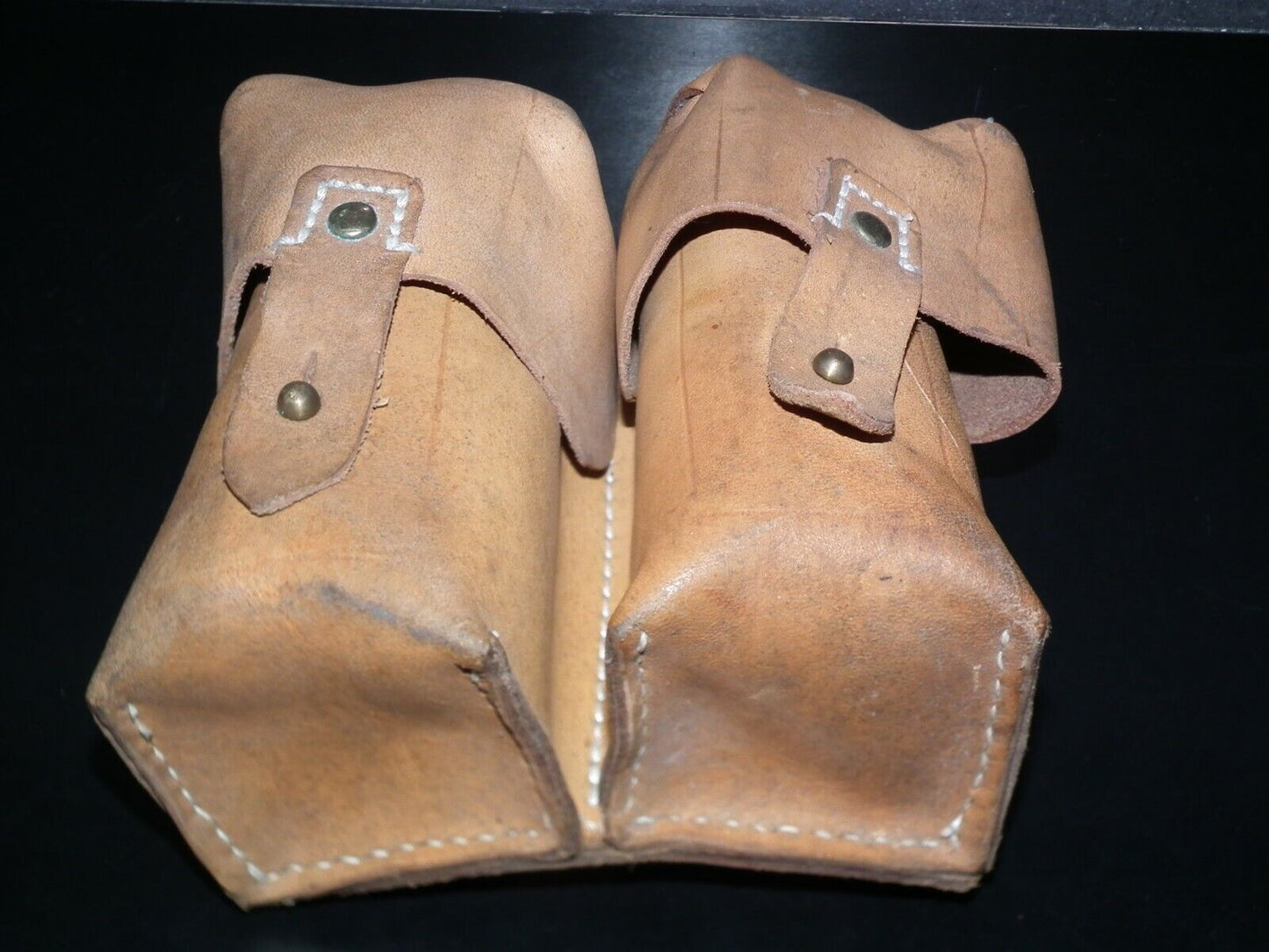 LEATHER SKS AMMO POUCH Military JNA Army Yugoslavia Belt Bag costume Star Wars