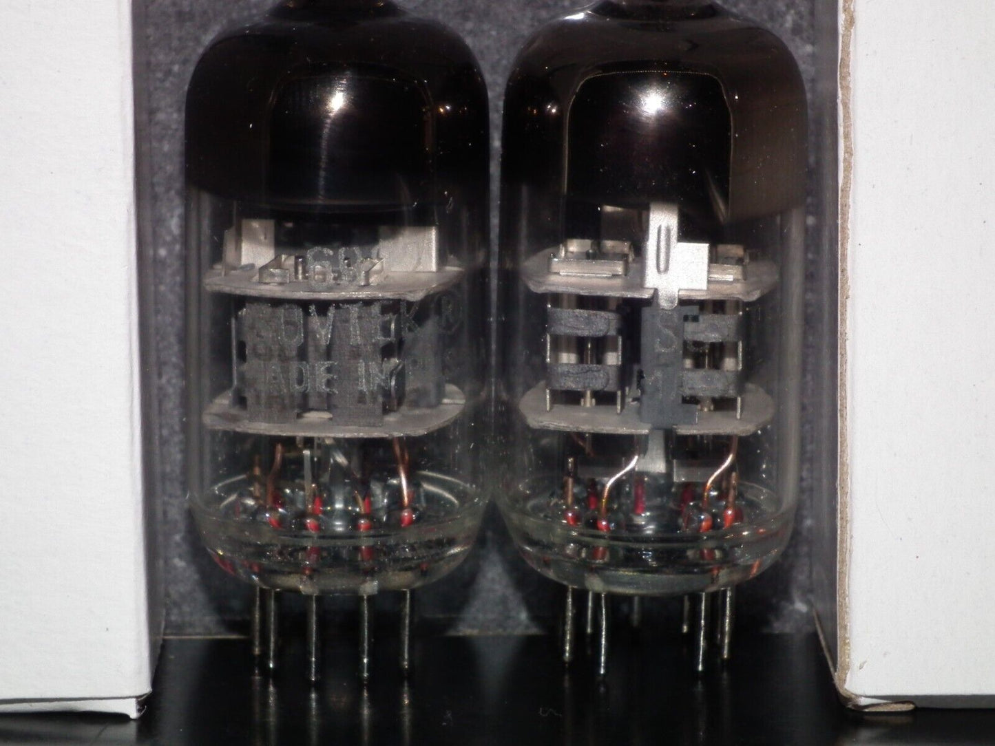 Matched Pair 6922 Sovtek E88CC tested 90% NOS Balanced sections