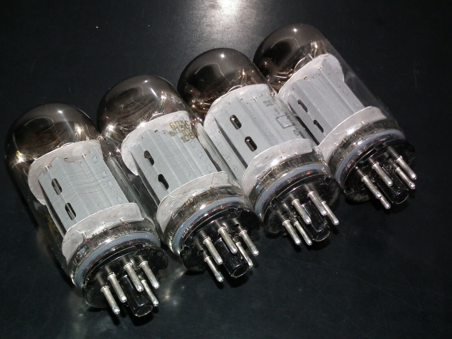 6P3S-E 5881 6L6GC USSR NOS Platinum Matched Quad 4 pcs