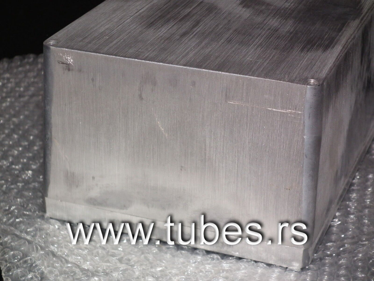 Enclosure Case Aluminum Box Raw Finish DIY Audio 188 x 120 x 78.5 mm
