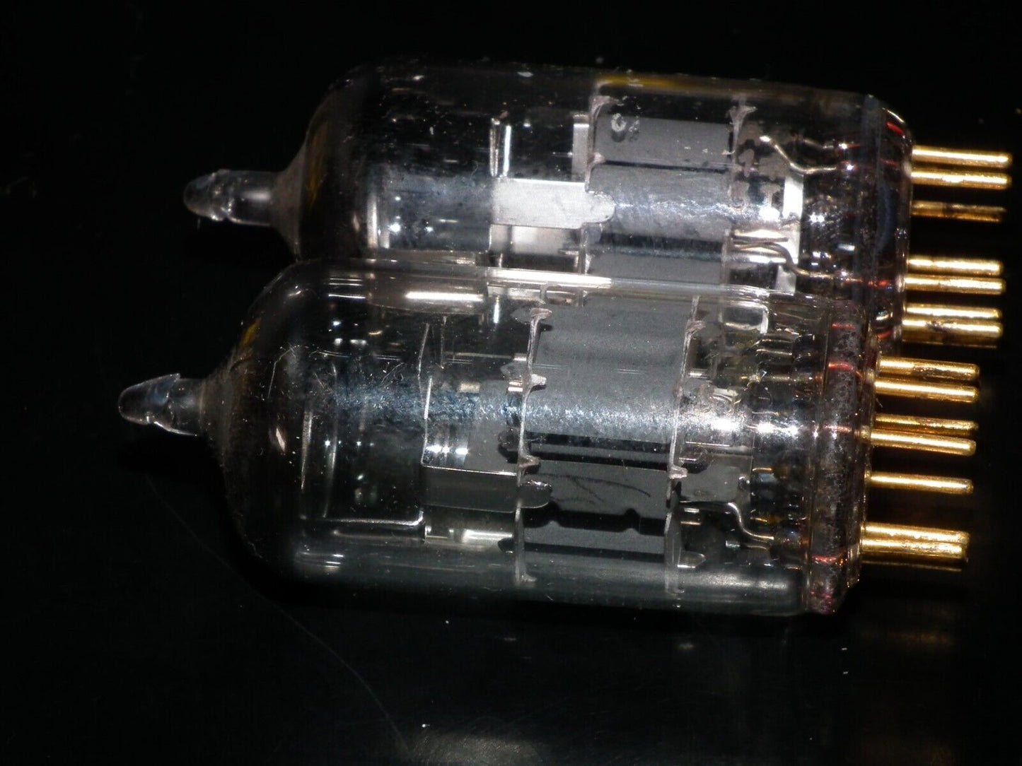 Platinum Matched Pair Siemens E88CC Used Tested NOS GRAY SHIELD A01 MP3