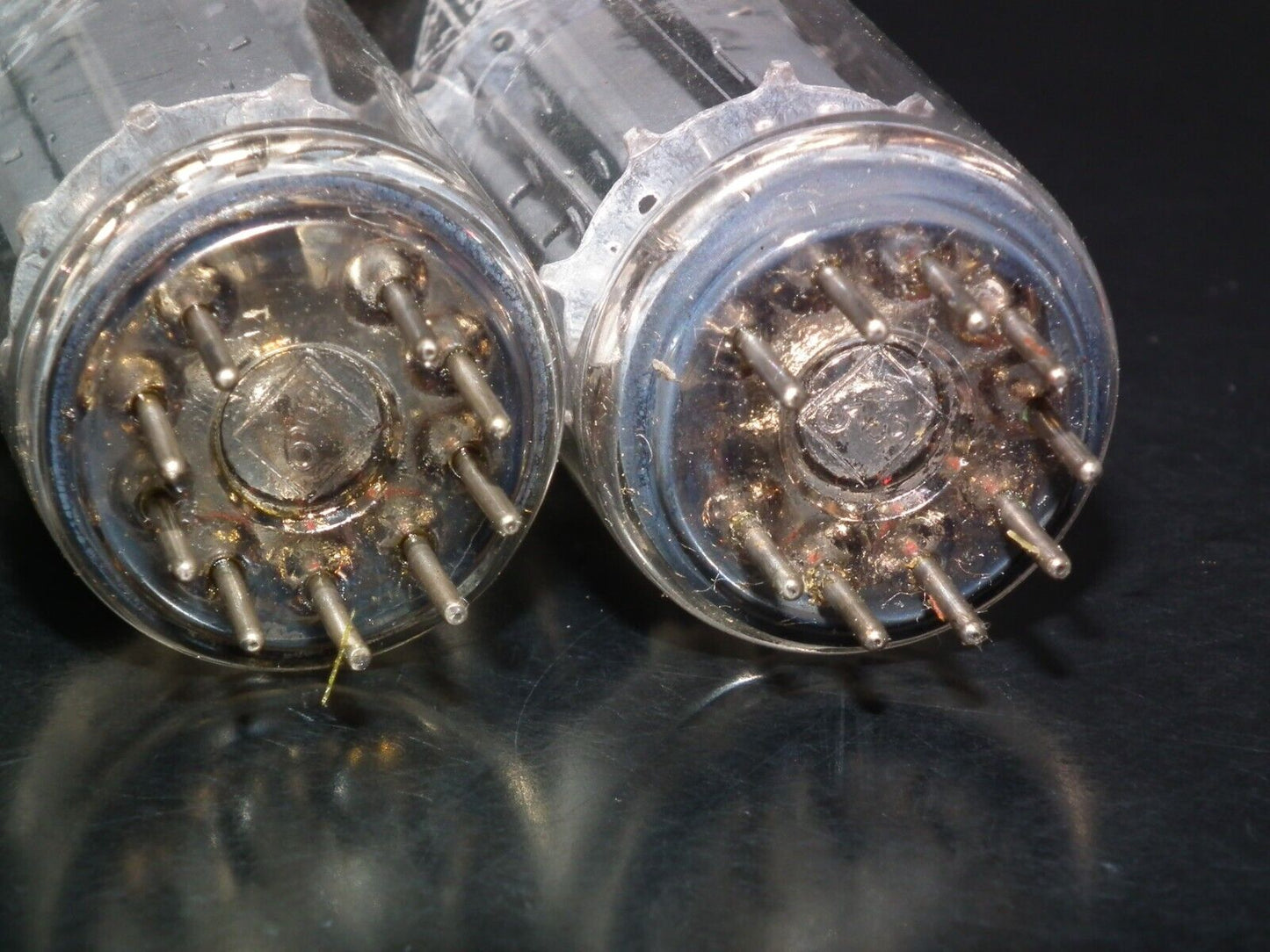 Pair (2 tubes) ECL82 Telefunken 6BM8 NOS NIB The same codes Diamond Bottoms