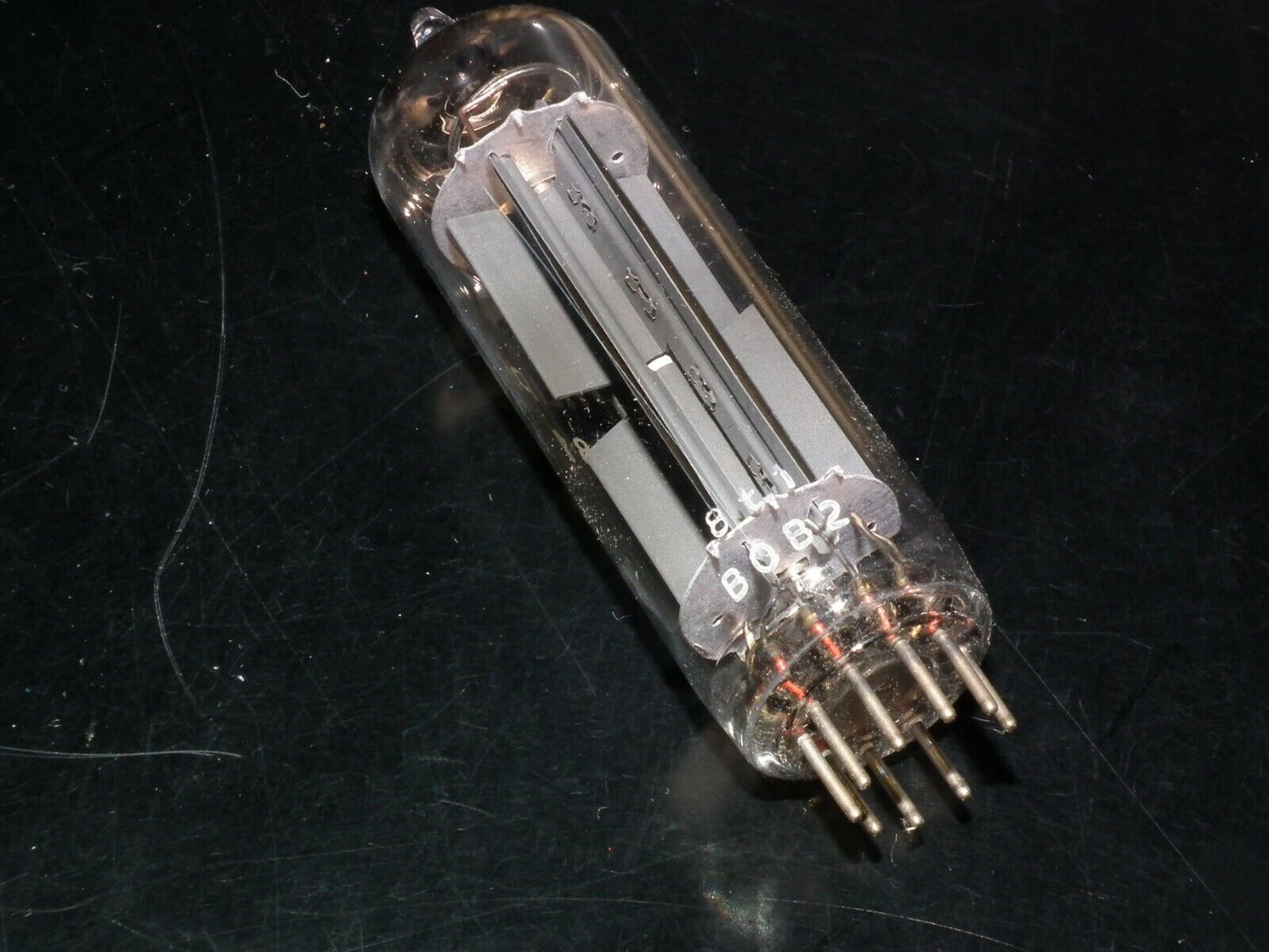 EZ81 Philips Mullard 6CA4 NOS NIB Blackburn tube plant 1960