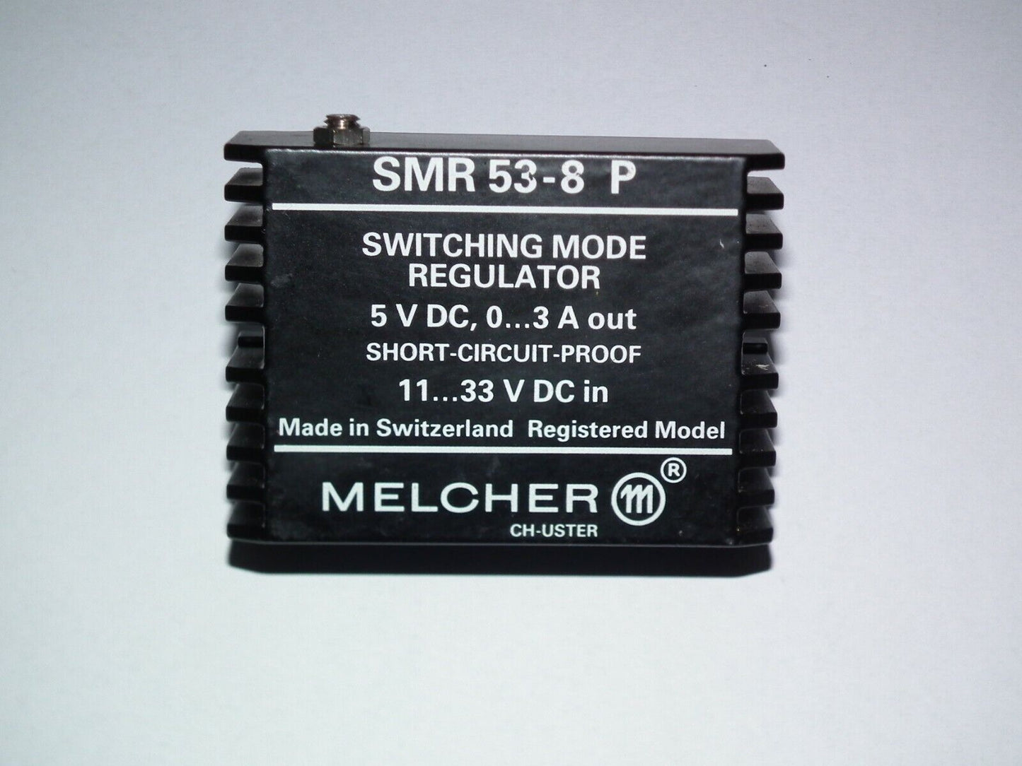 MELCHER 5V 3A Switching Mode Regulator 11-33VDC In Made in SWISS Heater Filament