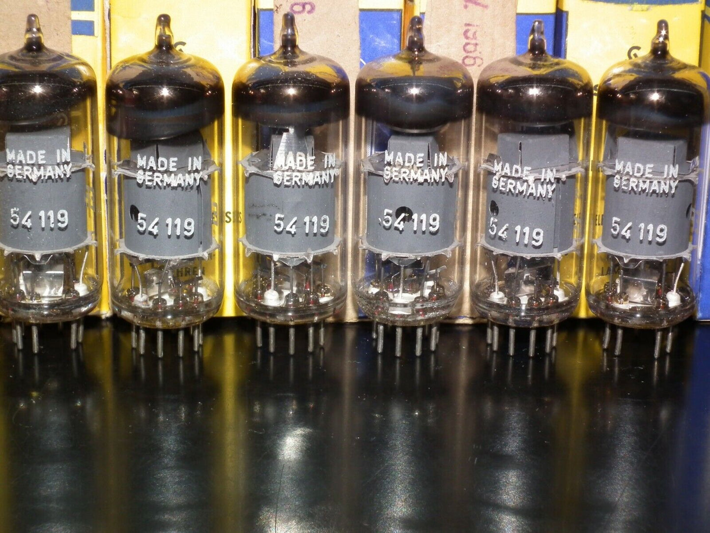 EF804S Telefunken NOS NIB Low Noise Diamond Bottom Siemens rebranded