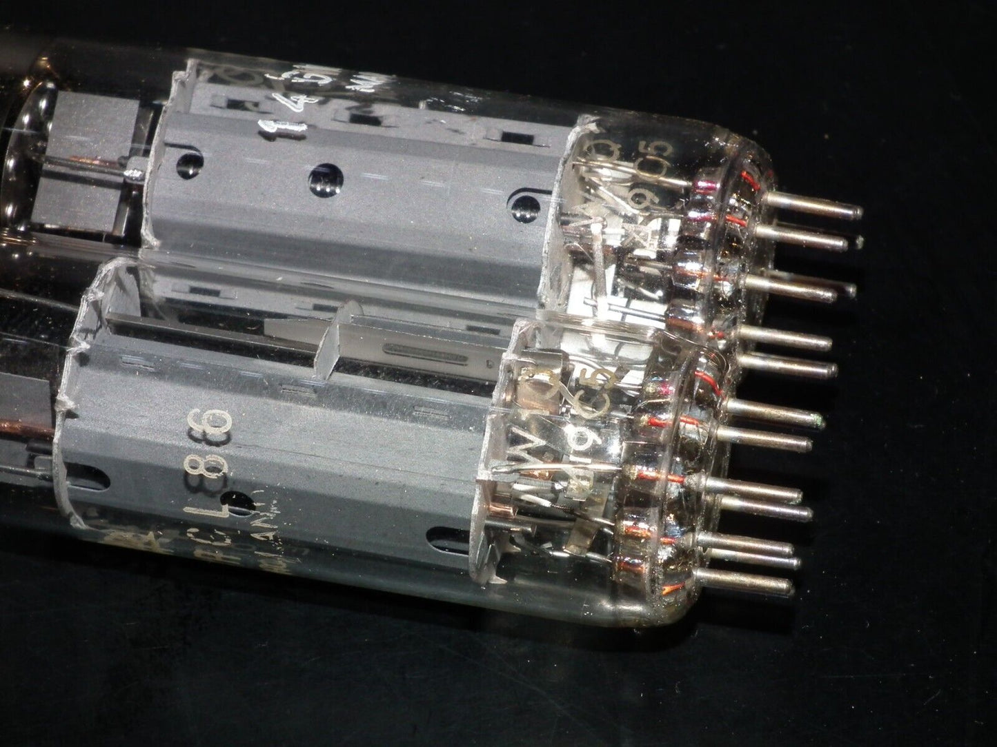 Platinum Matched Pair PCL86 14GW8 Philips Pope NOS NIB The same codes Late 60s
