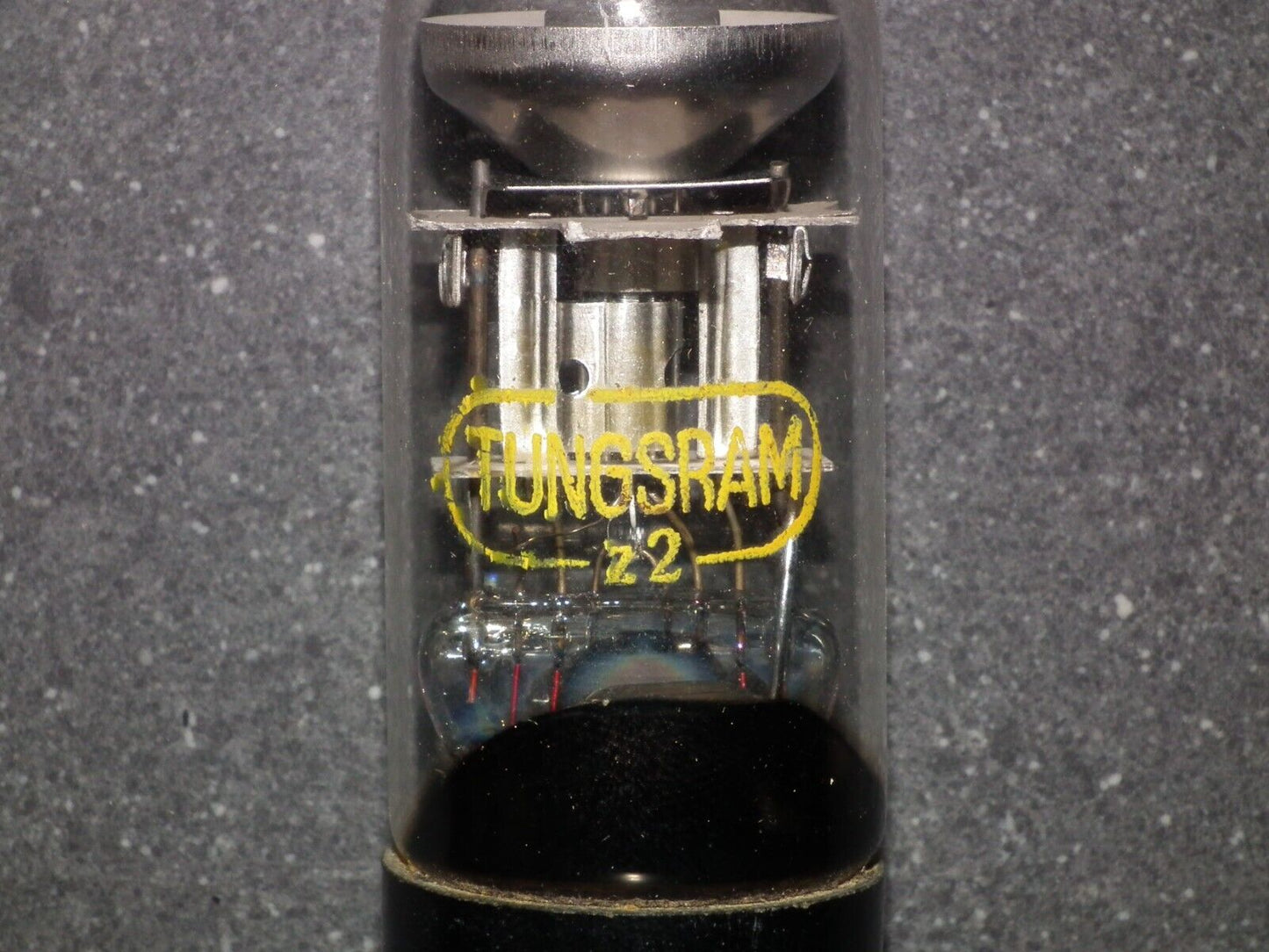 One (1 pcs) EM34 Tungsram Austria tuning eye tube , NOS in original wrap paper