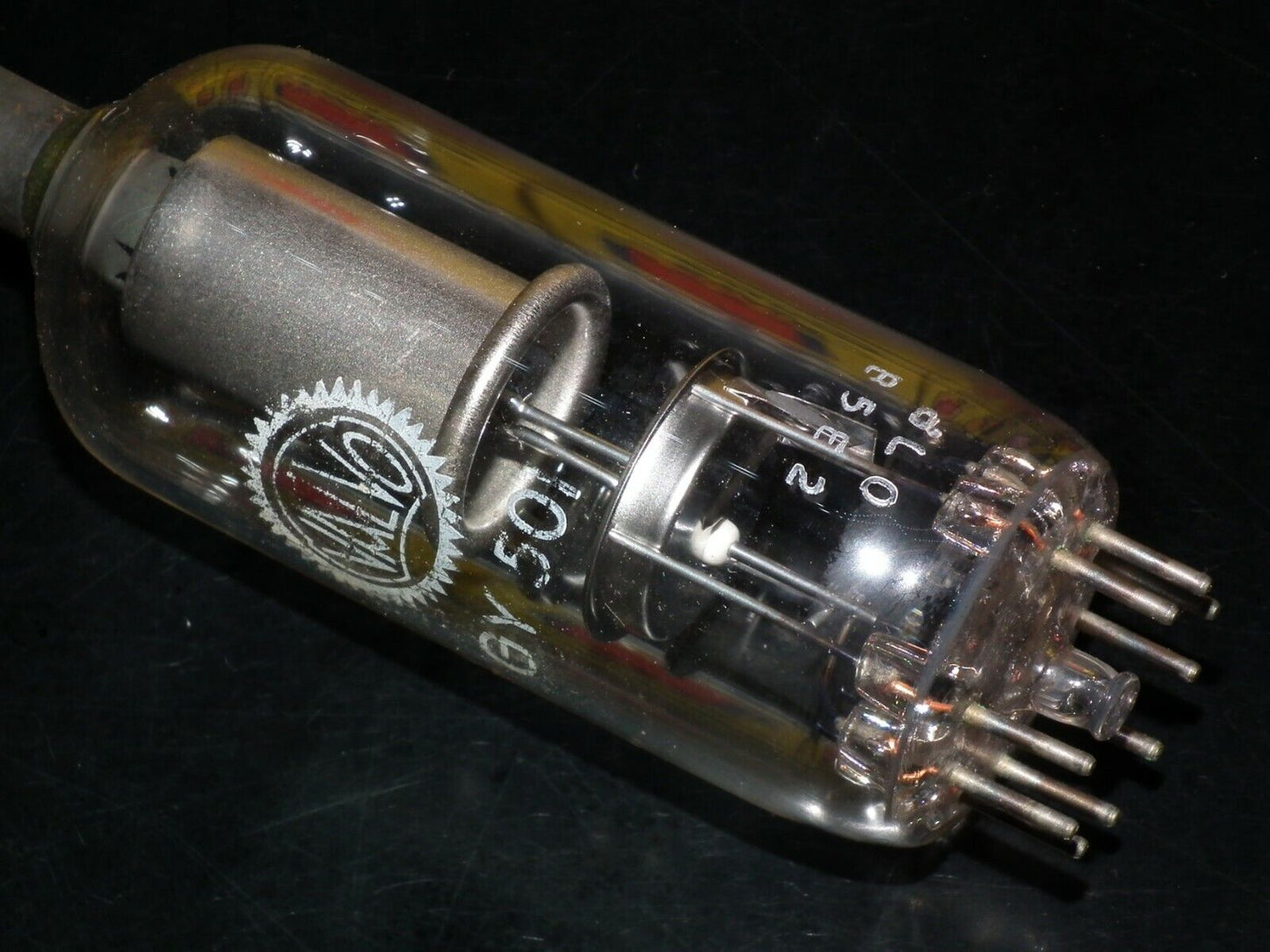 GY501 Valvo Hamburg NOS NIB 3BH2 Half wave rectifier made in West Germany