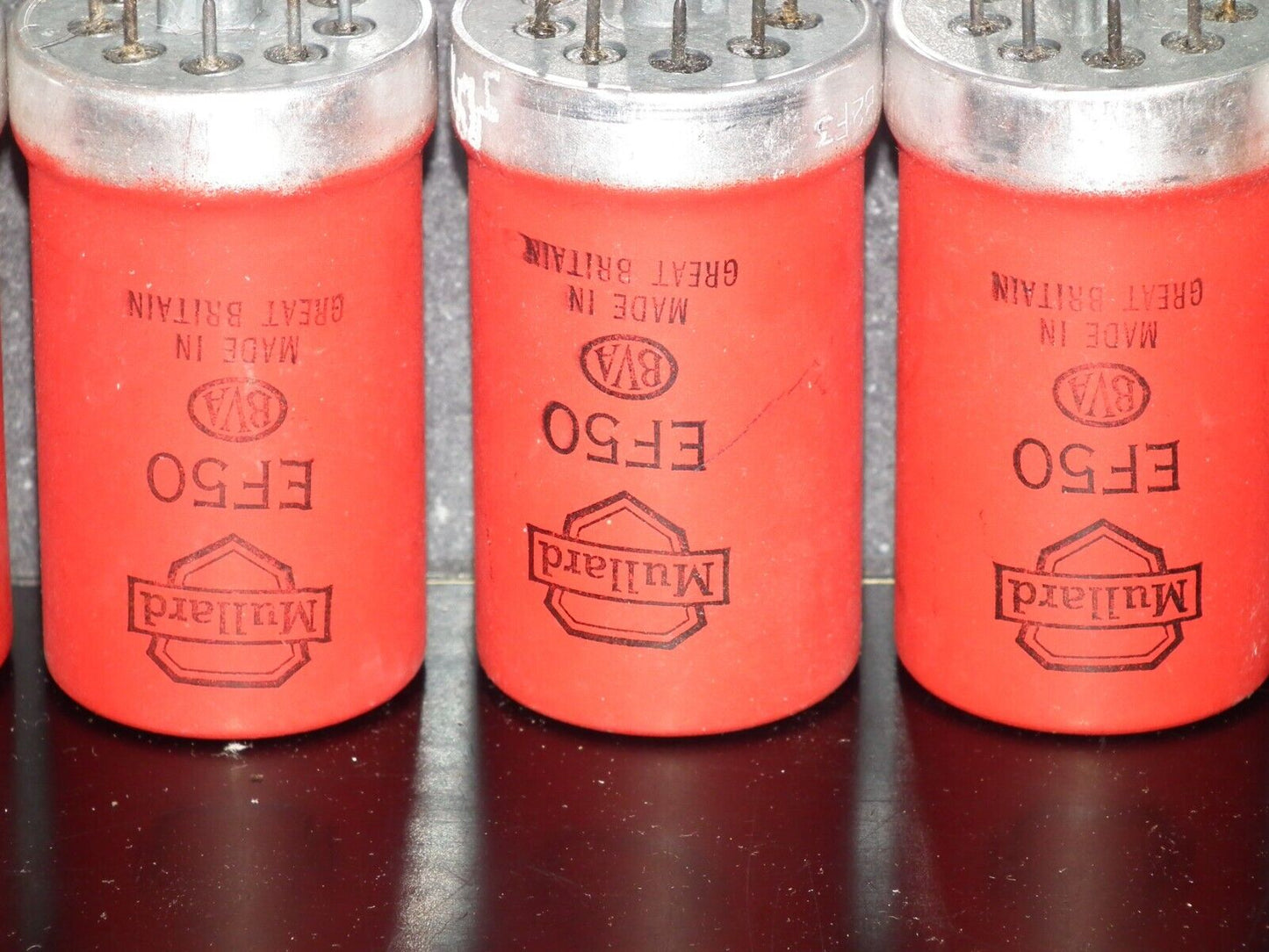 EF50 Mullard NOS Red coated