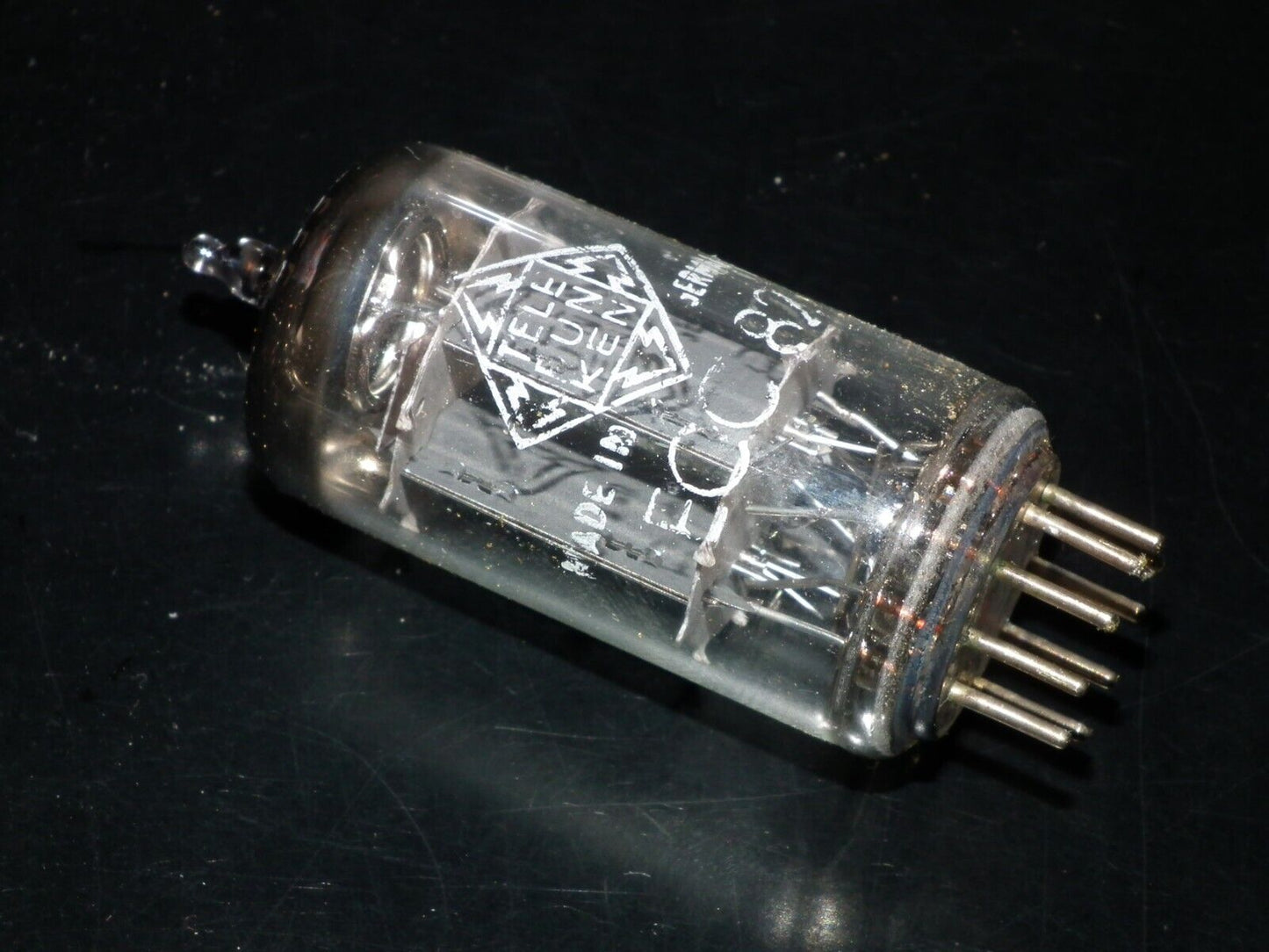 NOS ECC82 Telefunken 12AU7 Diamond Bottom Same Codes West Germany
