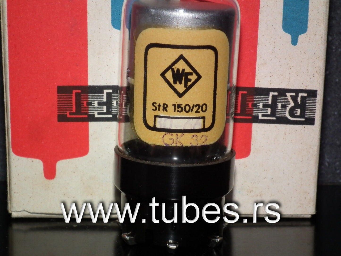 STR 150/20 RFT Germany NOS NIB 1966, Voltage regulator tube