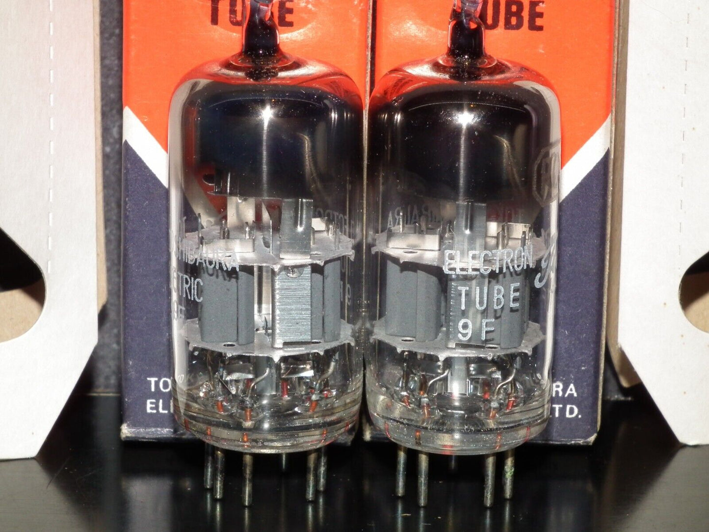 PCC88 Toshiba 7DJ8 Matched Pair ECC88 E88CC CCa Sub Made in Japan