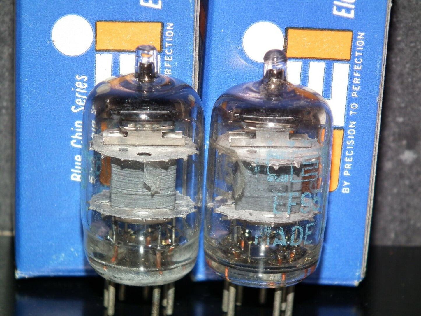 Matched Pair NOS NIB 5654W 6AK5W EF95 CEI RARE Square Getter - Yaqin Little Dot