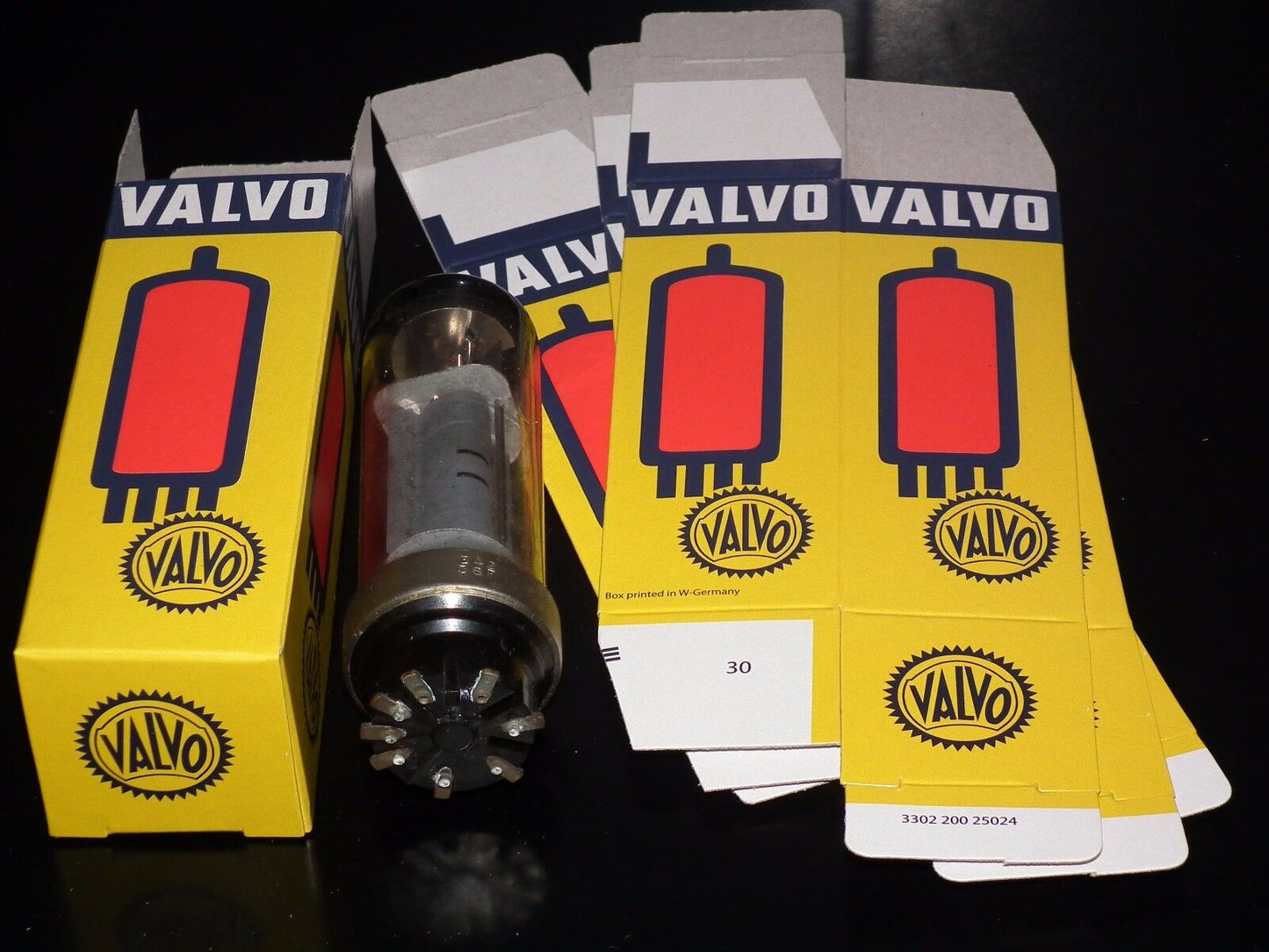 20 pcs Valvo Tube Boxes for Octal and Magnoval tubes EL34 GZ34 6CA7 6SN7 5AR4