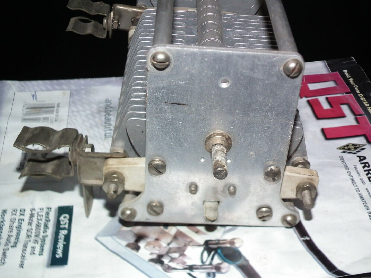 HUGE Johnson Variable Capacitor 360pF 7000V WWII Item QRO Power AMP