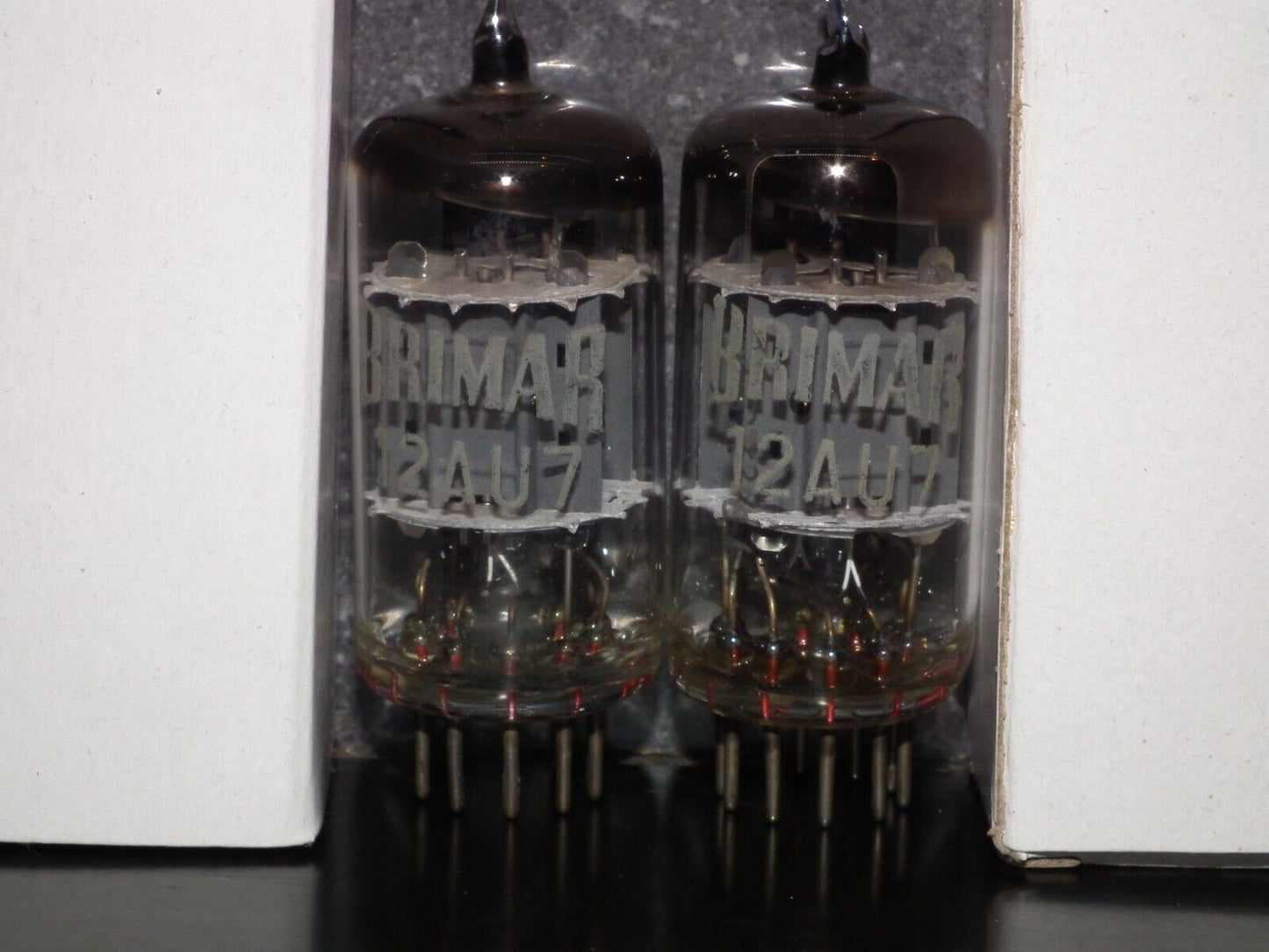 Matched Pair BRIMAR 12AU7 ECC82 Made In England Used 95%