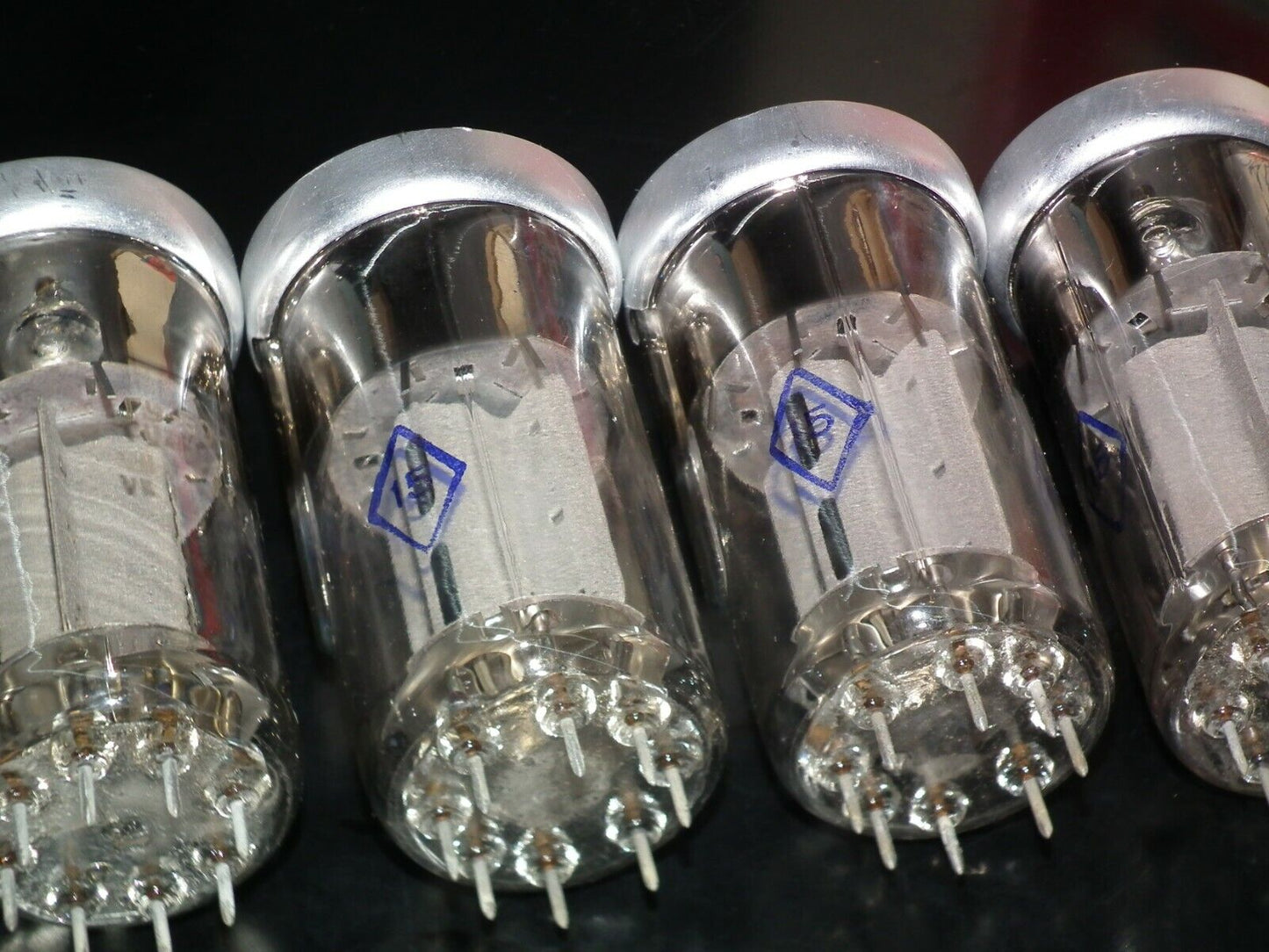 Platinum matched quad GU50 NOS NIB (FU50, LS50)