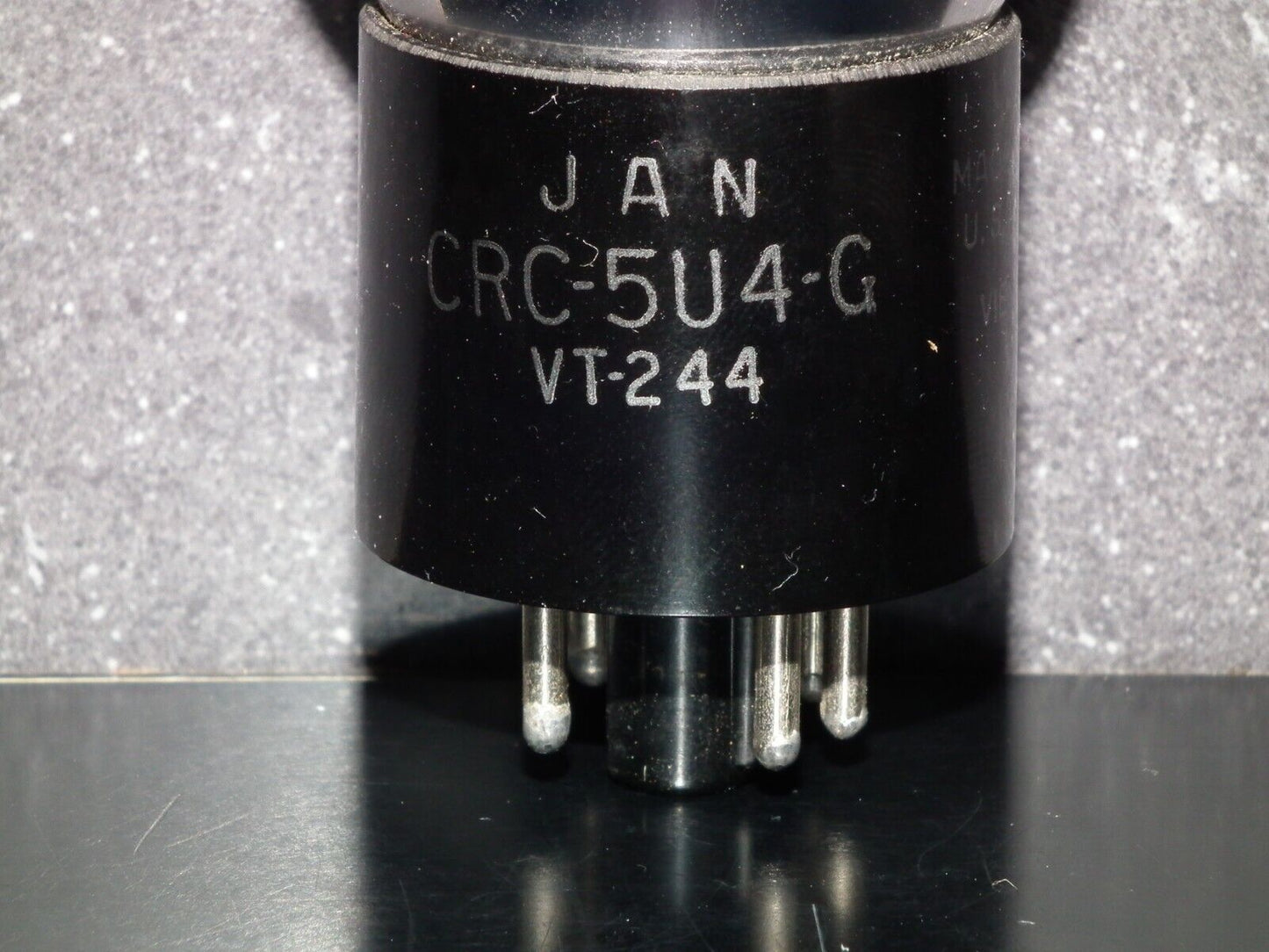 5U4G RCA JAN VT-244 NOS RARE Foil getter