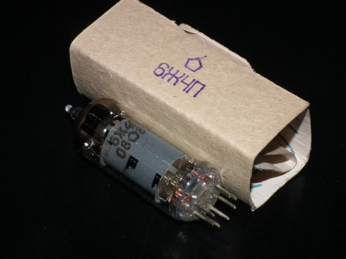 6J4P NOS NEVZ Novosibirsk EF94 6AU6 Hum and microphonics tested 1982