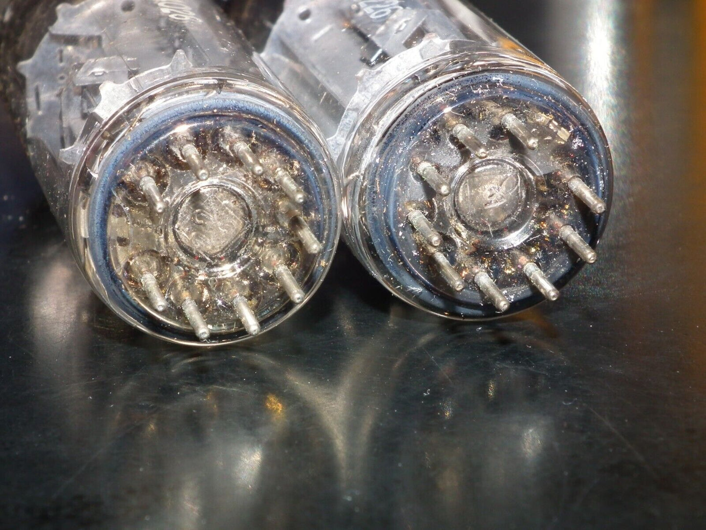 Platinum Matched Pair PCL86 14GW8 Telefun NOS NIB Berlin tube plant Diamond bttm