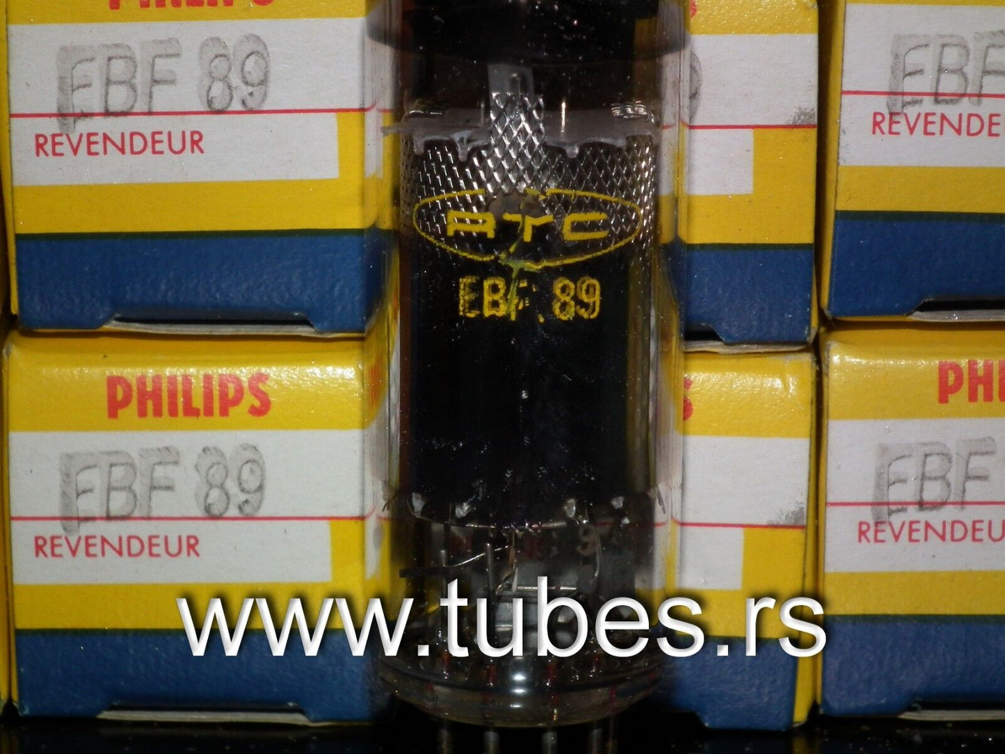 EBF89 RTC France 6DC8 Philips NOS NIB