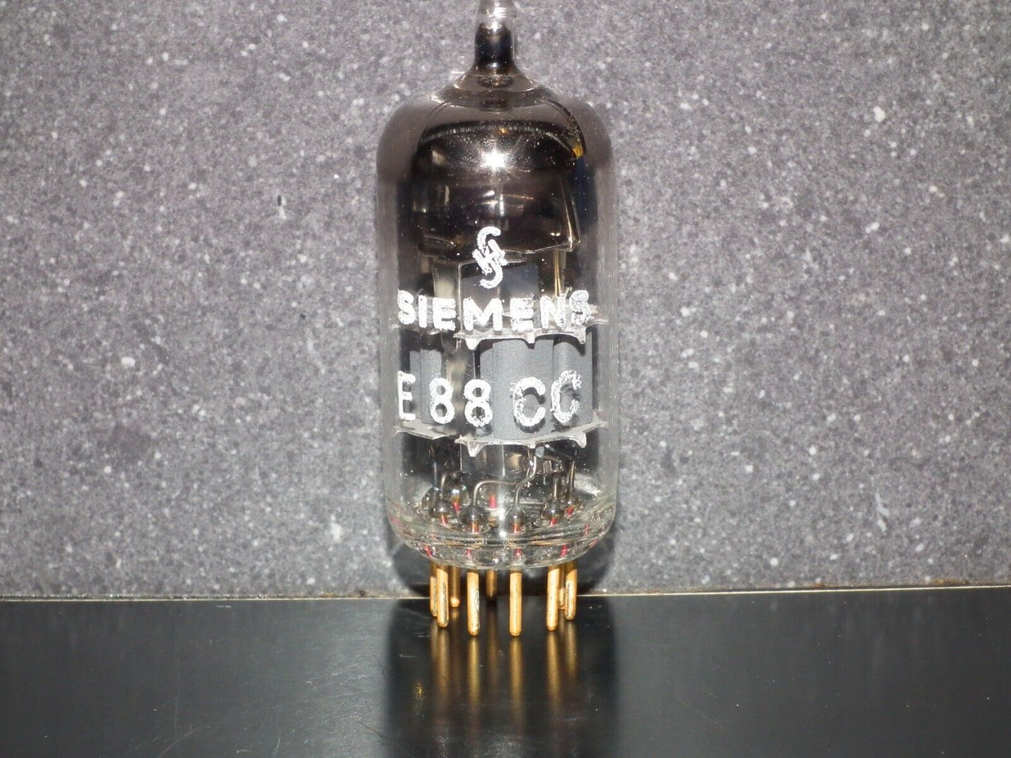 Siemens E88CC Tested NOS Dual Stage Getter A2 7H Code ECC88 6DJ8 6922