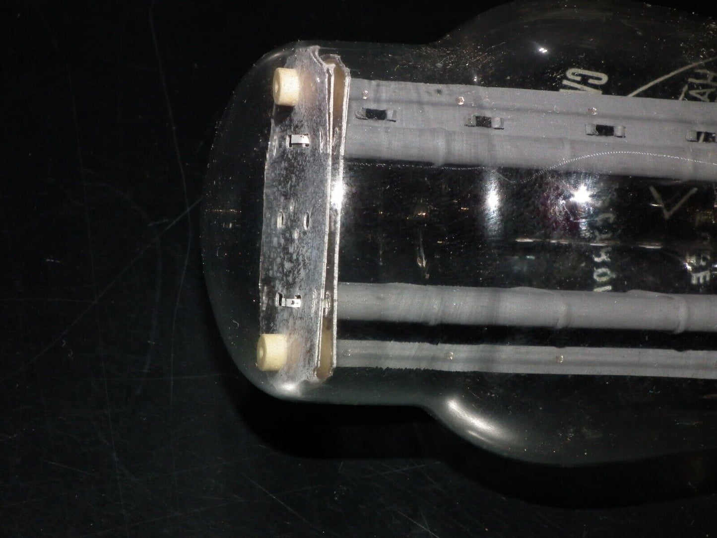 CV717 Haltron NOS ruggedized 5R4GY RARE Square Getter Ceramic distancers 100%