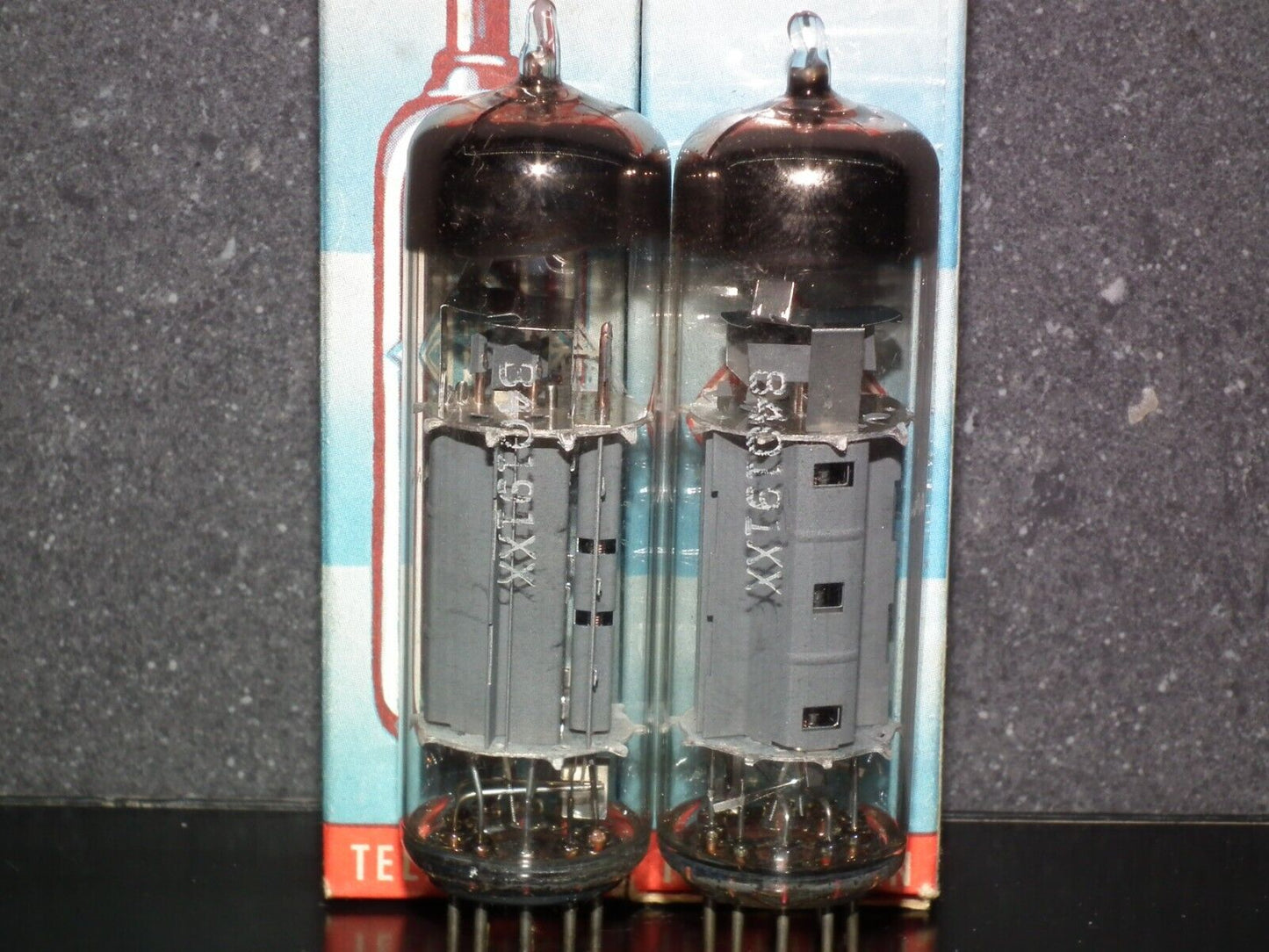 Pair (2 tubes) ECL82 Telefunken 6BM8 NOS NIB The same codes Diamond Bottoms