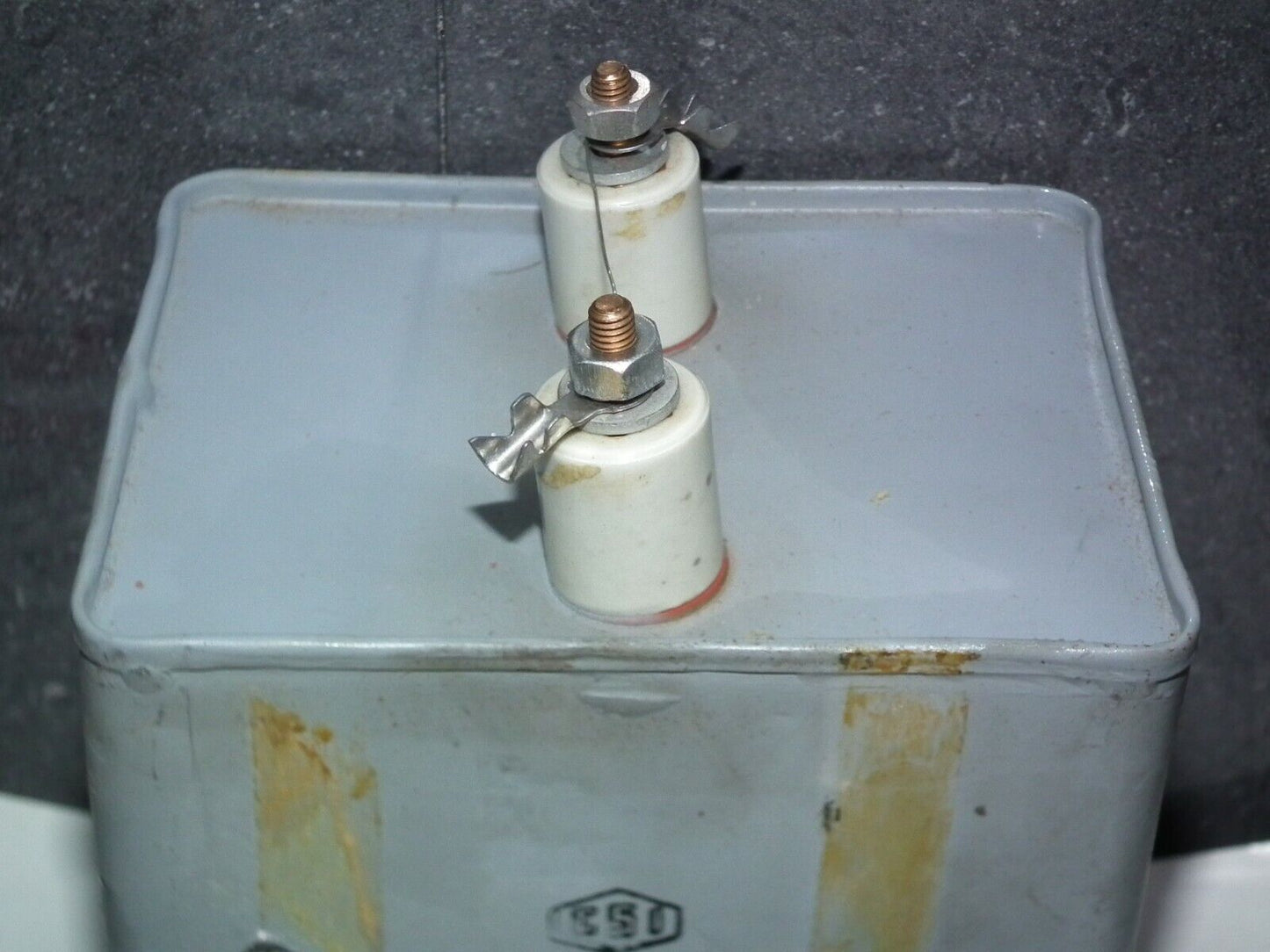 Genuine CSI PIO Capacitor 4mfd 3000V NOS One pcs (1 capacitor) 4u 3000V 3KV