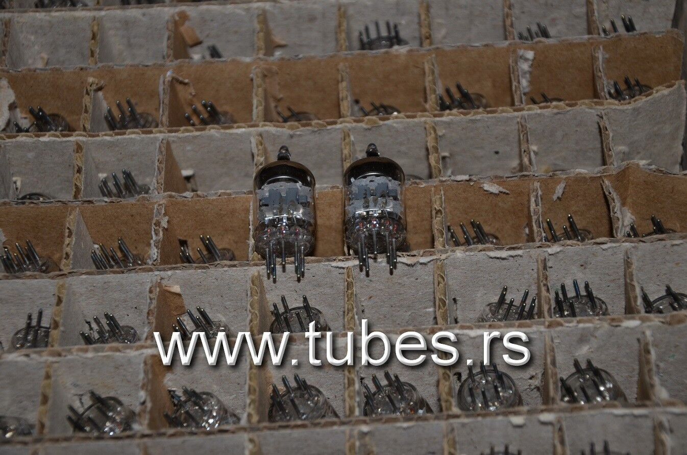 EC900 6HM5 - Matched pair EI Yugoslavia - NOS Little Dot