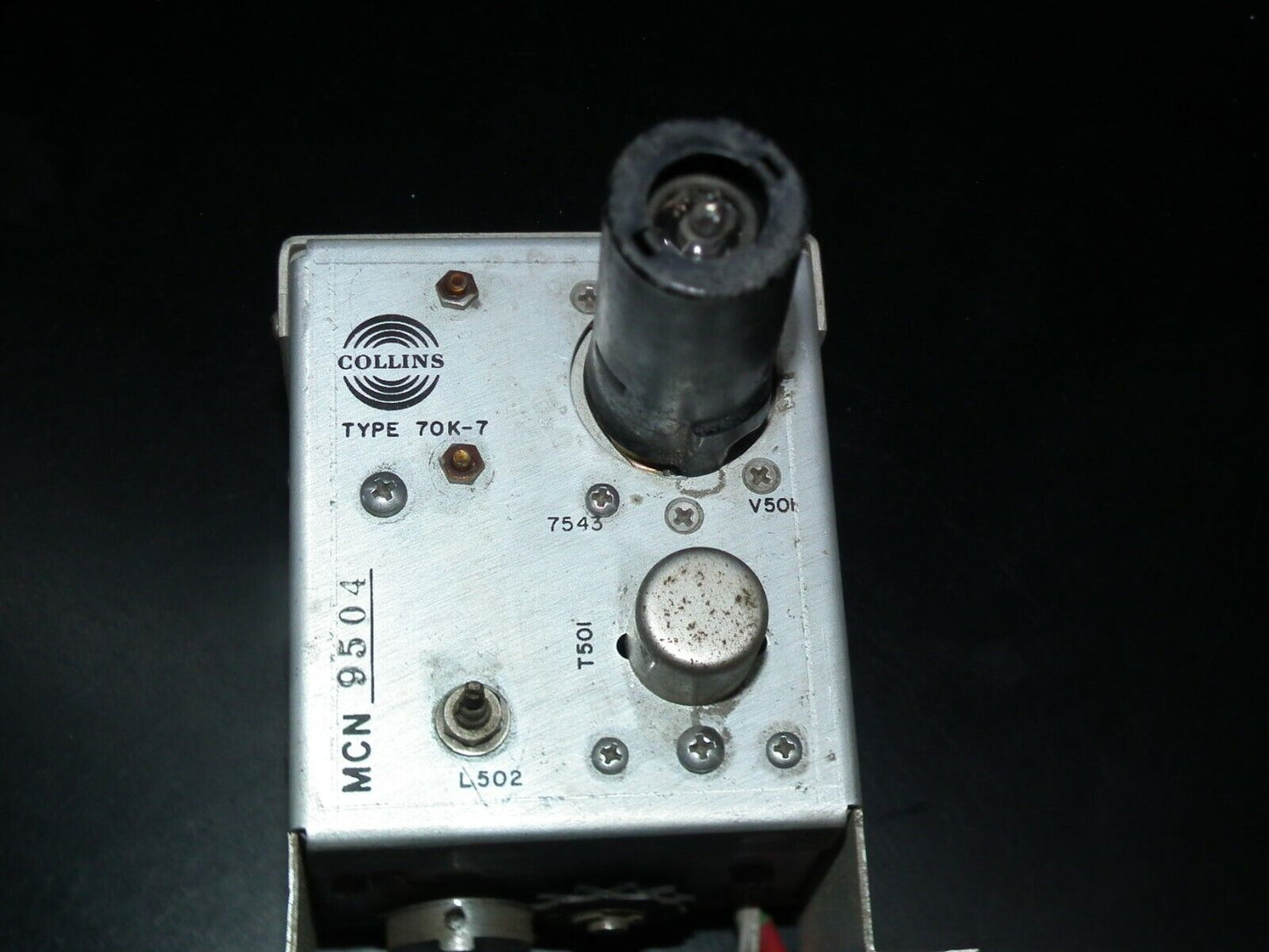 COLLINS 51S-1 - PTO - with 7543 tube and tube shield - p/n 522-2918-000
