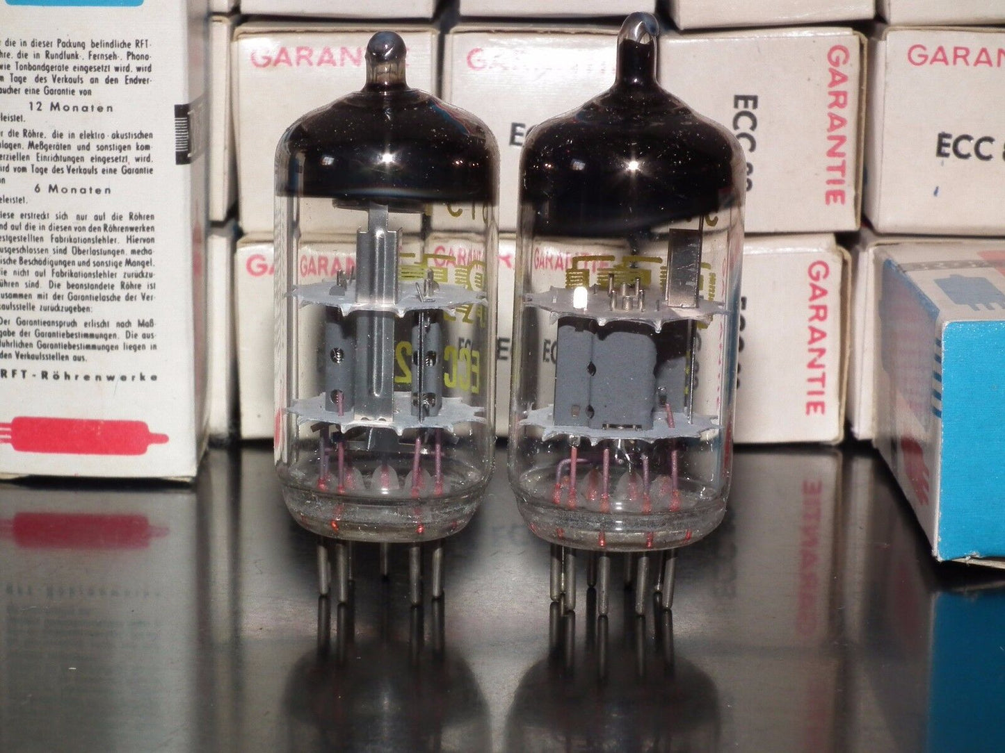 ECC82 12AU7 RFT Germany NOS NIB from 60s