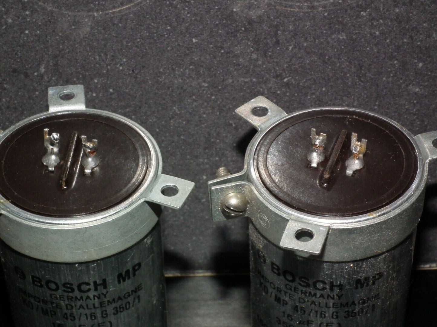 Genuine BOSCH PIO Capacitor 16mfd 525V West Germany September 1957