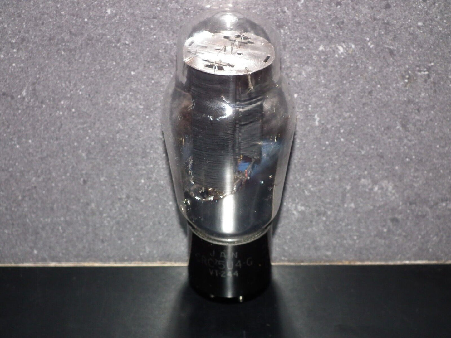 5U4G RCA JAN VT-244 NOS RARE Foil getter