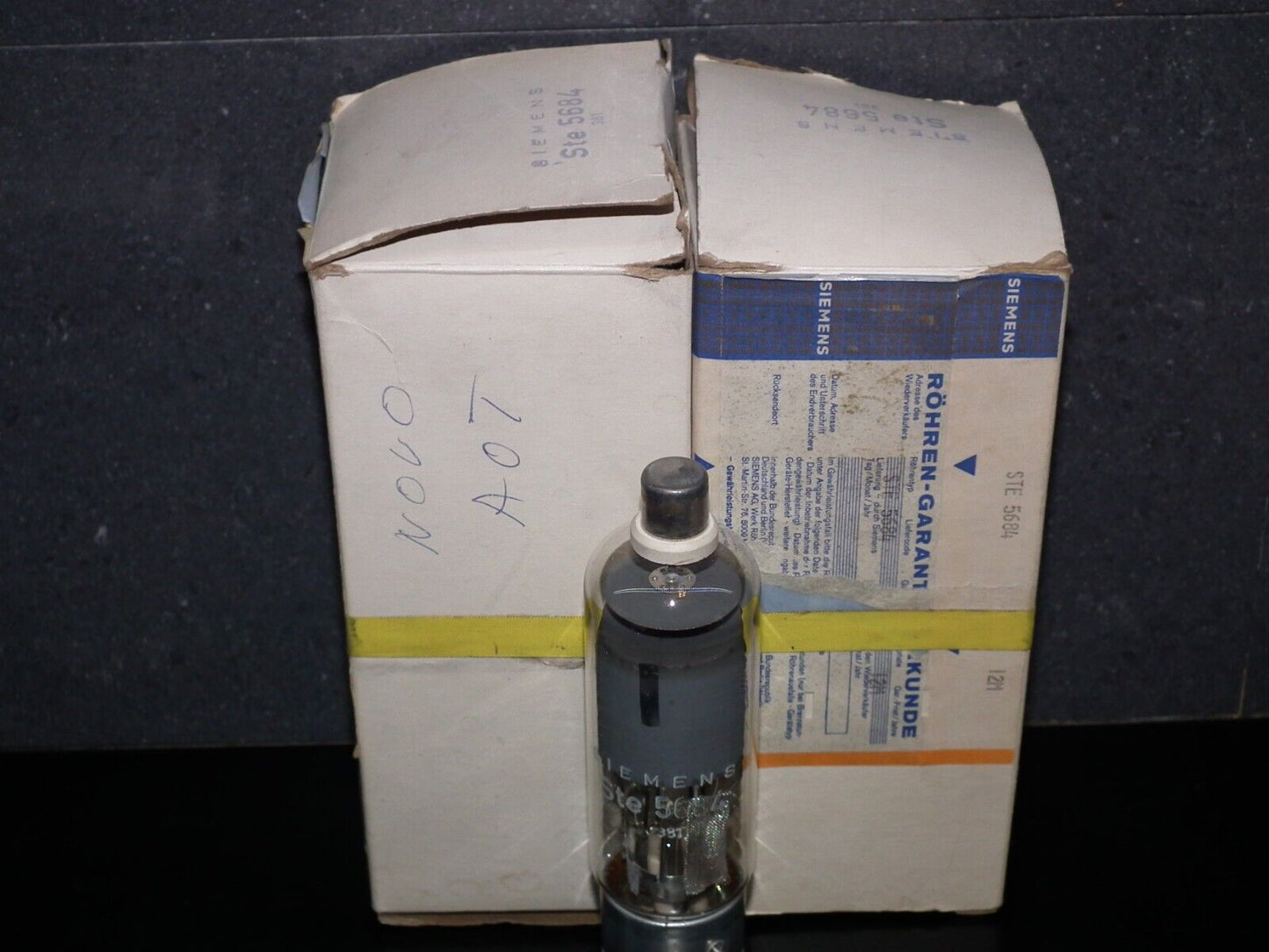 Siemens Ste5684 NOS HIGH POWER HYDROGEN THYRATRON VALVE West Germany