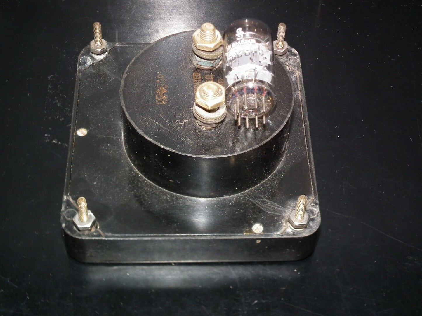Vintage Instrument 0-1A Burlington Model 741, Ammeter, Iowa US