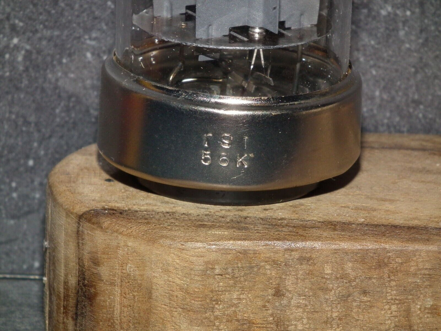 GZ34 Philips 5AR4 rectifier RARE Metal Base DD Getter NOS NIB 1955 branded Valvo