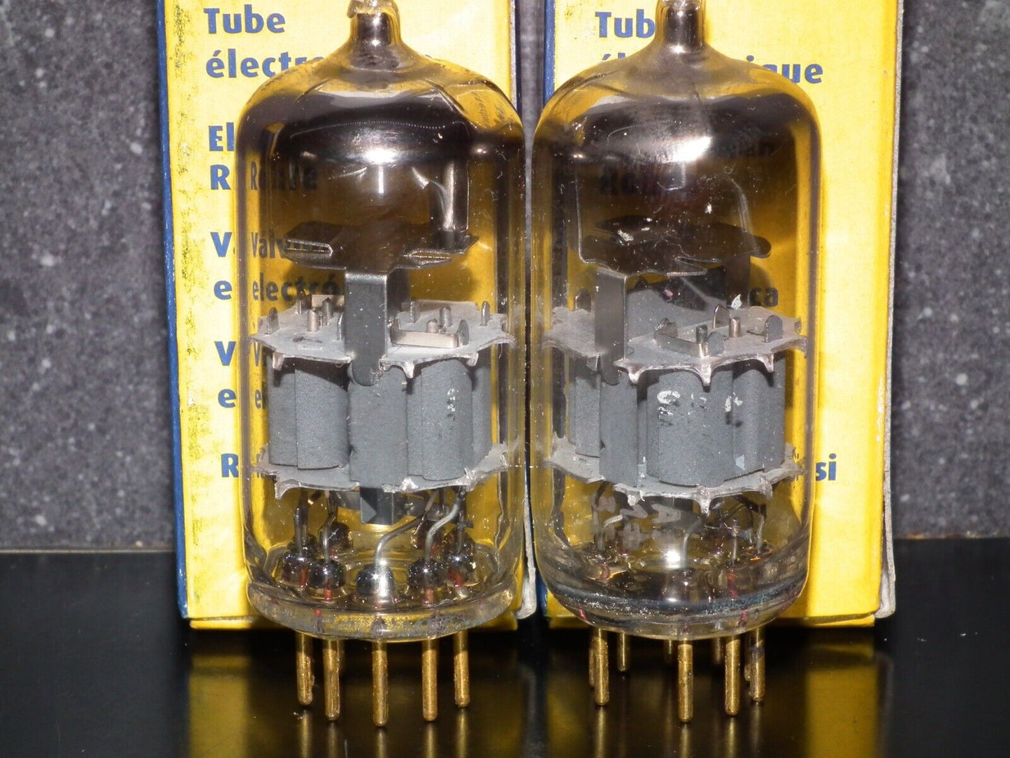 Platinum Matched Pair Siemens E88CC Used Tested NOS GRAY SHIELD A01 MP3