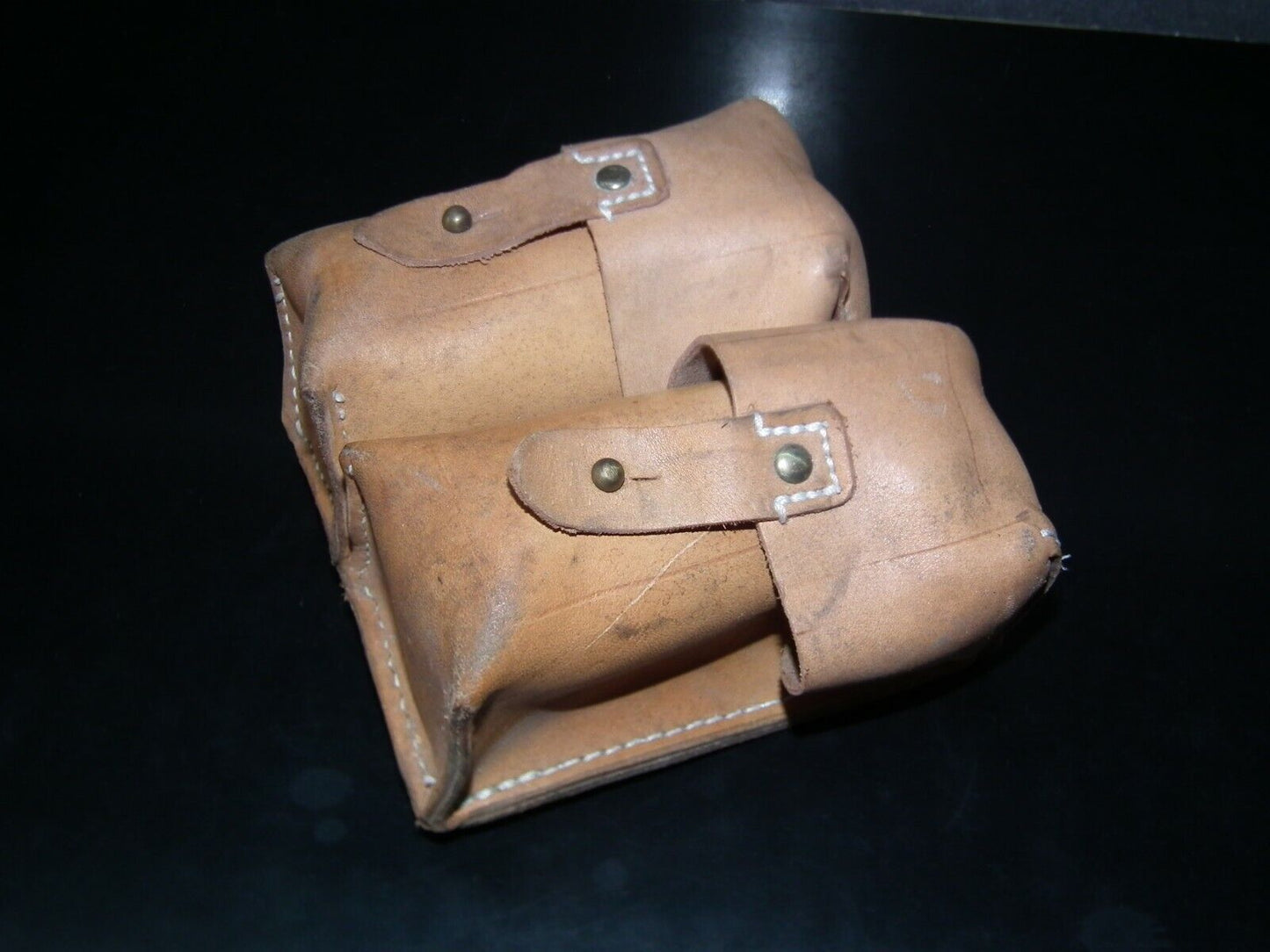 LEATHER SKS AMMO POUCH Military JNA Army Yugoslavia Belt Bag costume Star Wars