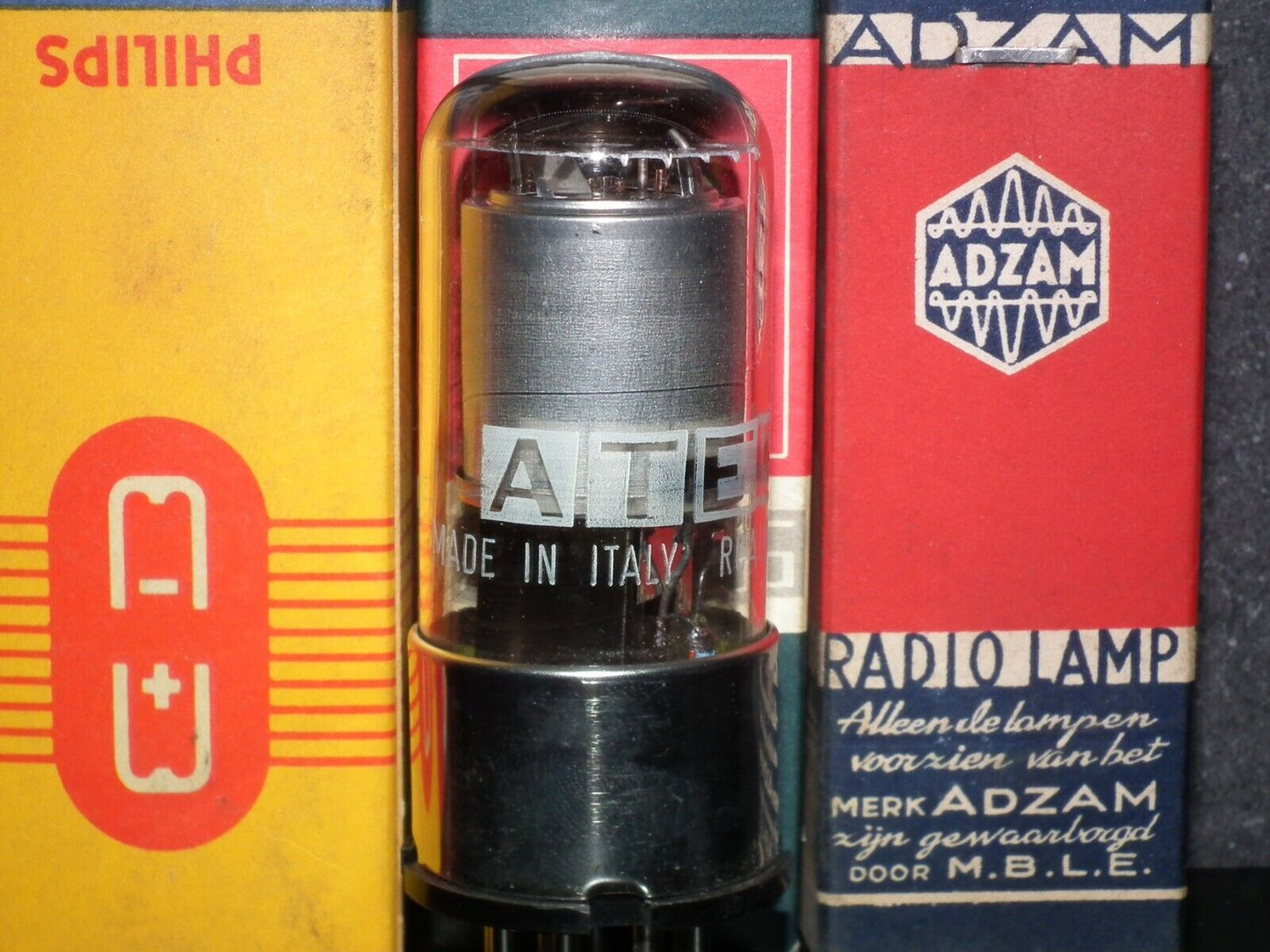 6SK7GT NOS NIB Philips Adzam Purotron ATES Standard