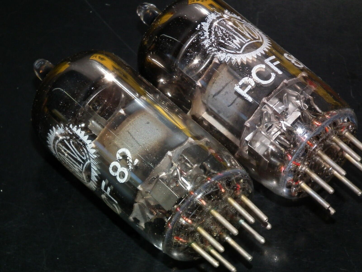 One PCF82 Valvo tube NOS NIB 9U8 9U8A 9EA8