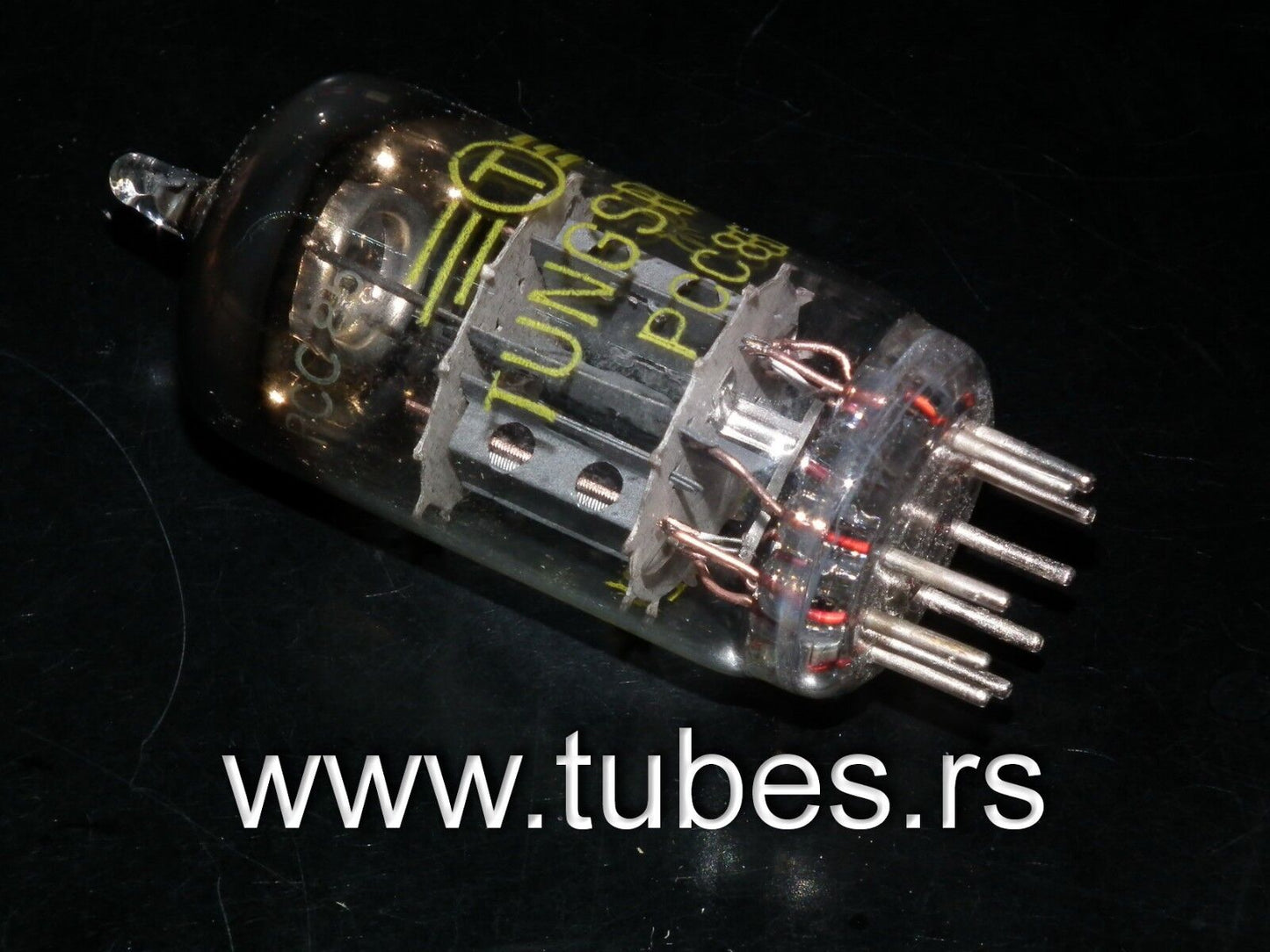 PCC85 Tungsram NOS NIB RARE OLD TYPE THICK GETTER 9AQ8