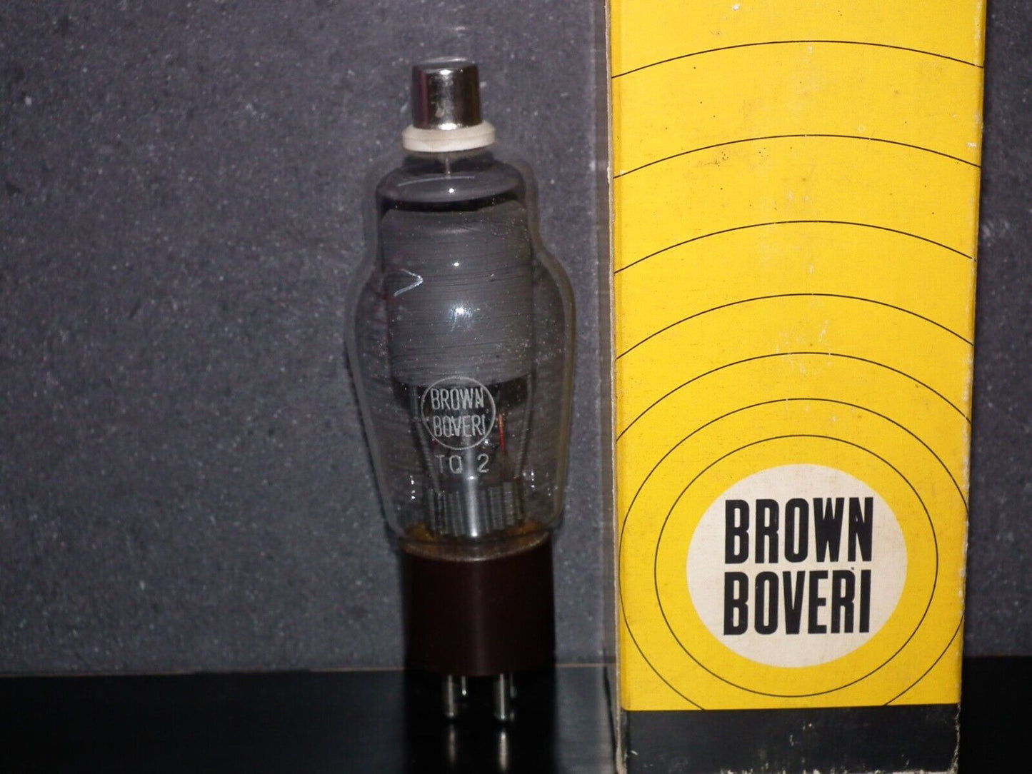 TQ2 Brown Boveri NOS NIB THYRATRON VALVE Made in Switzerland